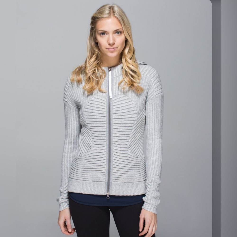 Lululemon scuba style knit jacket
